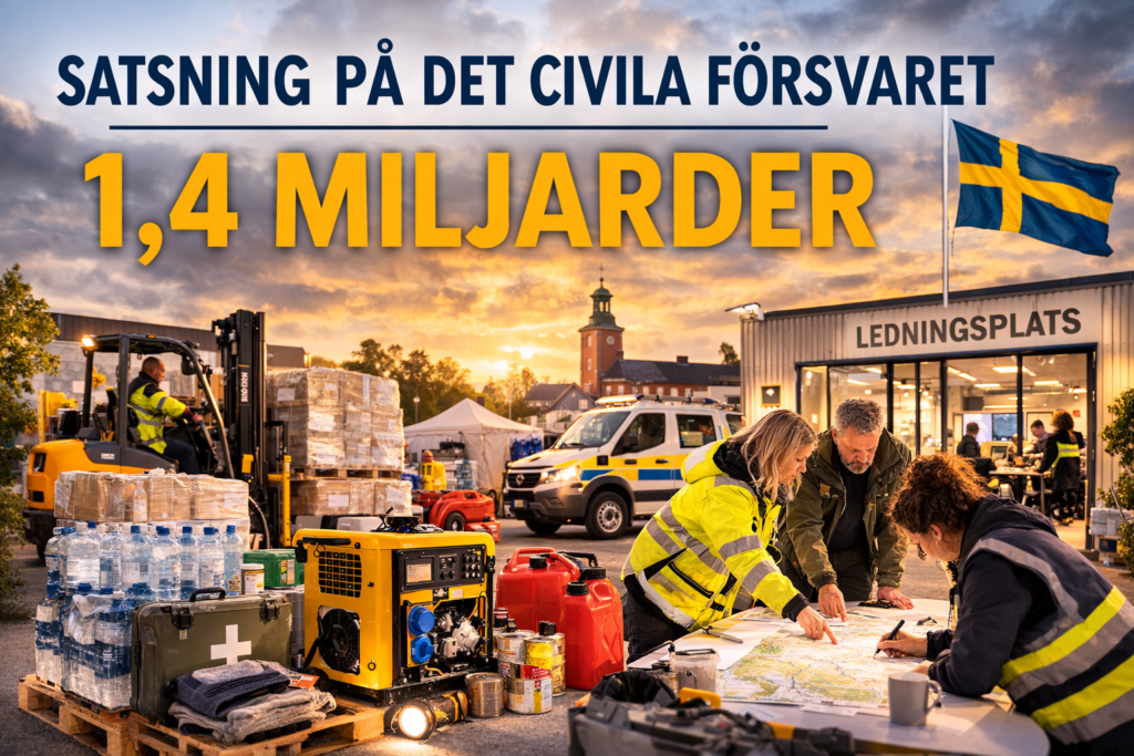 Sverige rustar det civila försvaret. Följer förmågan med?