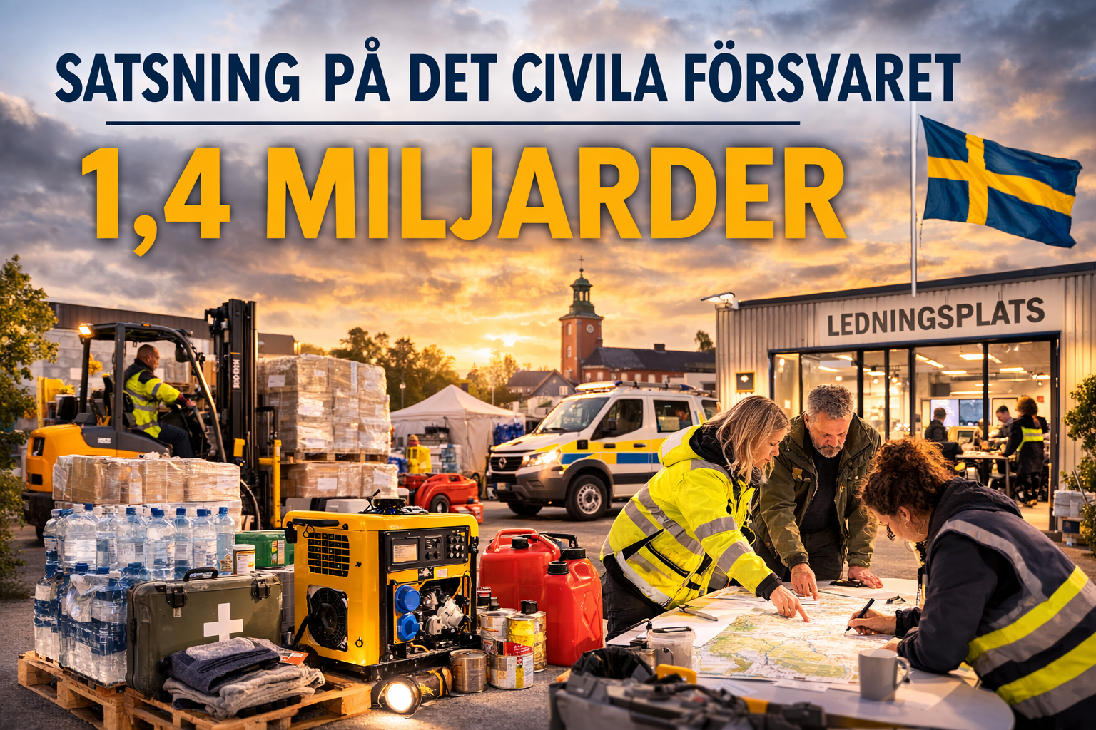 Sverige rustar det civila försvaret. Följer förmågan med?